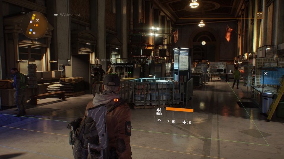 The Division - widok głównej bazy