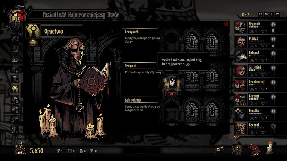 Darkest Dungeon - opactwo