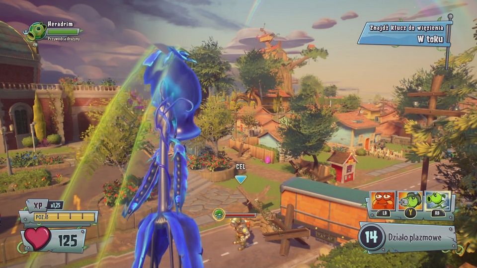 Plants vs Zombies Garden Warfare 2 - podskok groszkostrzeleca