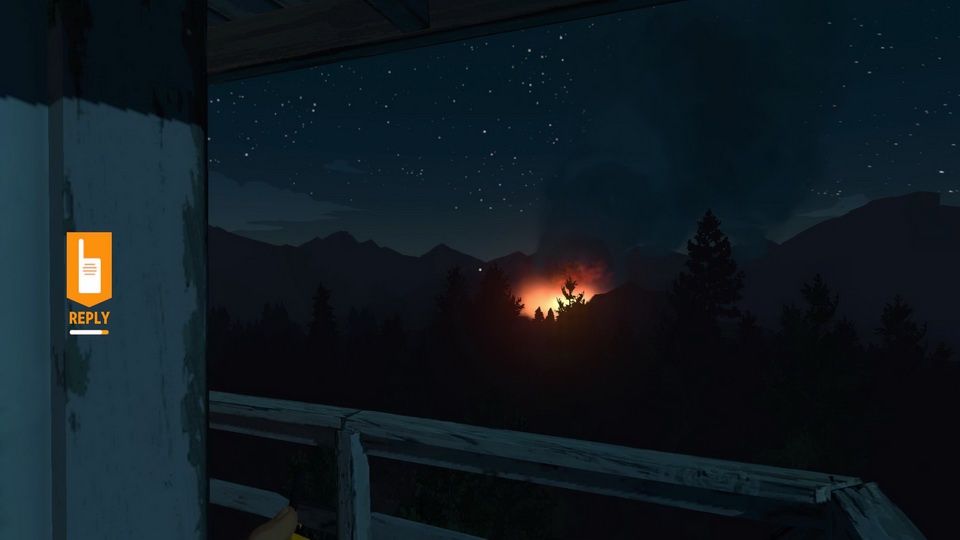 Firewatch - ogień w lesie
