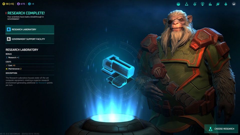 Master of Orion: Conquer the Stars - badania zakończone