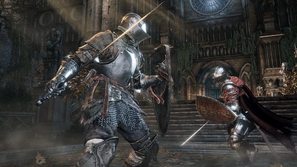 Dark Souls 3 - starcie cieżkozbrojnych