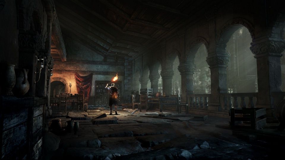 Dark Souls 3 - zwiedzanie zamku
