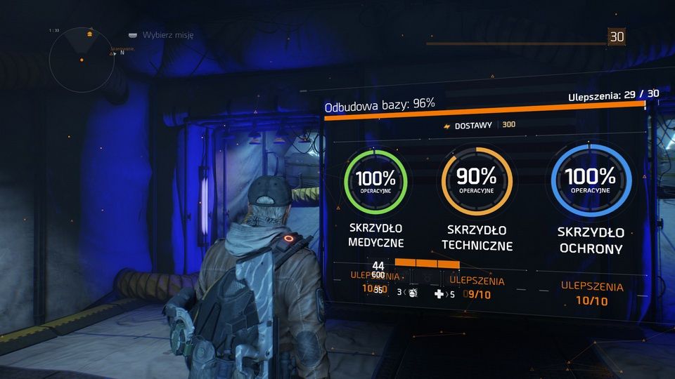 The Division - rozwój bazy
