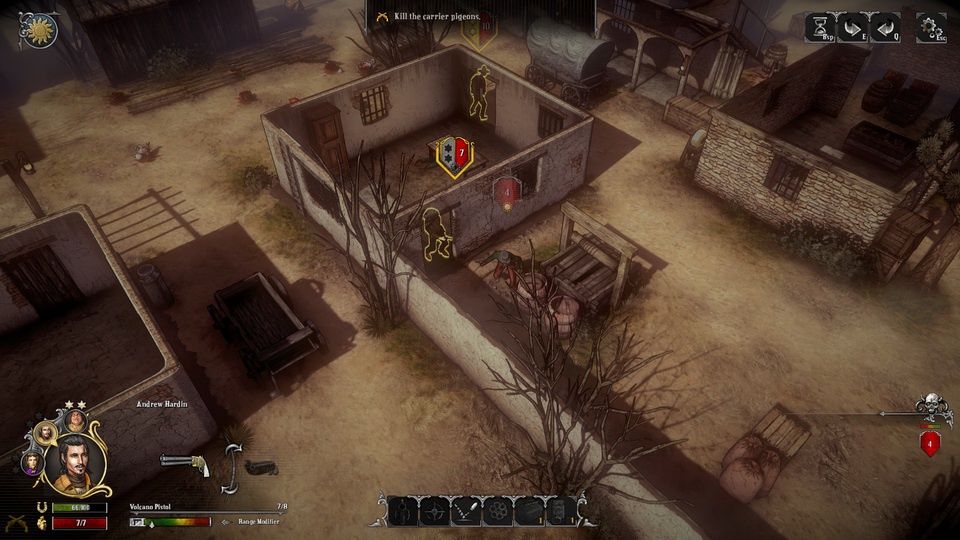 Hard West - planowanie posunięć