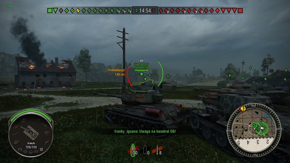 World of Tanks na Playstation 4 - tyralierą