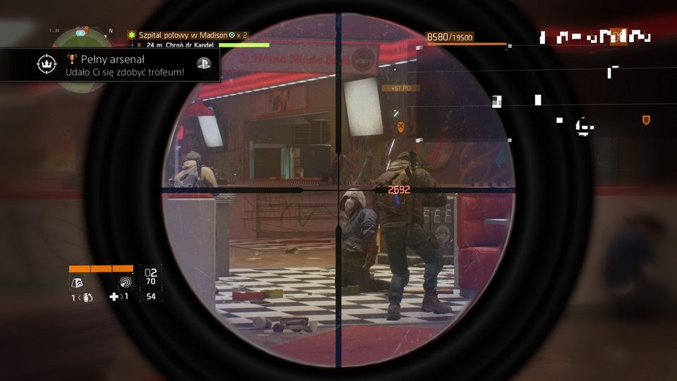 The Division - widok z lutety