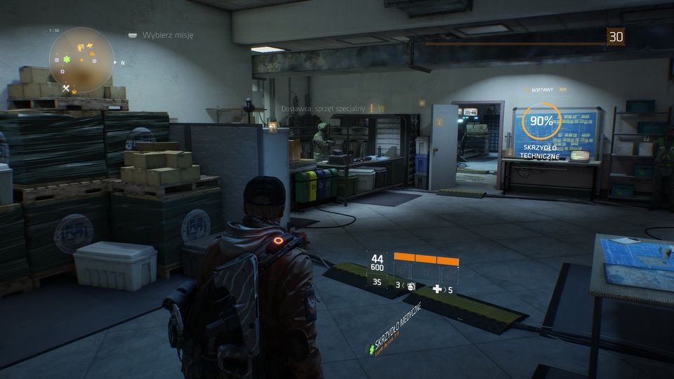 The Division - skrzydło techniczne