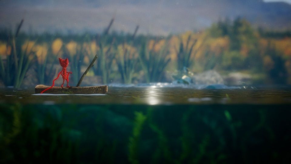 Unravel - na kawałku drewna