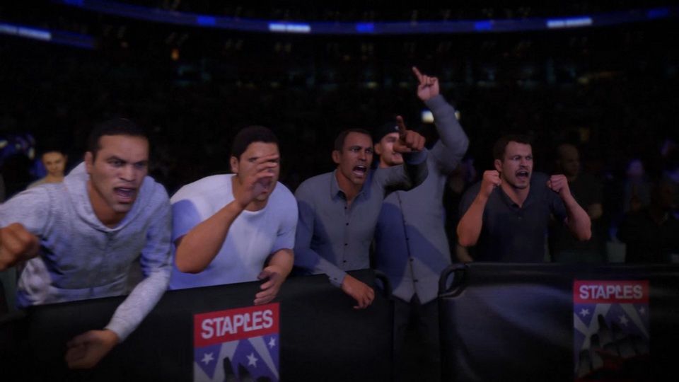 EA Sports UFC 2 - nienajlepiej prezentująca się widownia