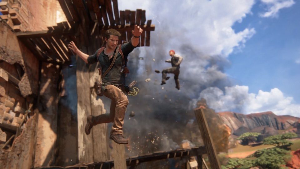 Uncharted 4 - Nathan w swoim żywiole