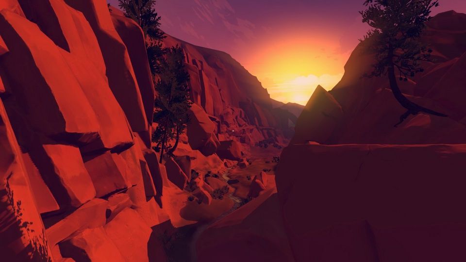 Firewatch - niepokojący wieczór