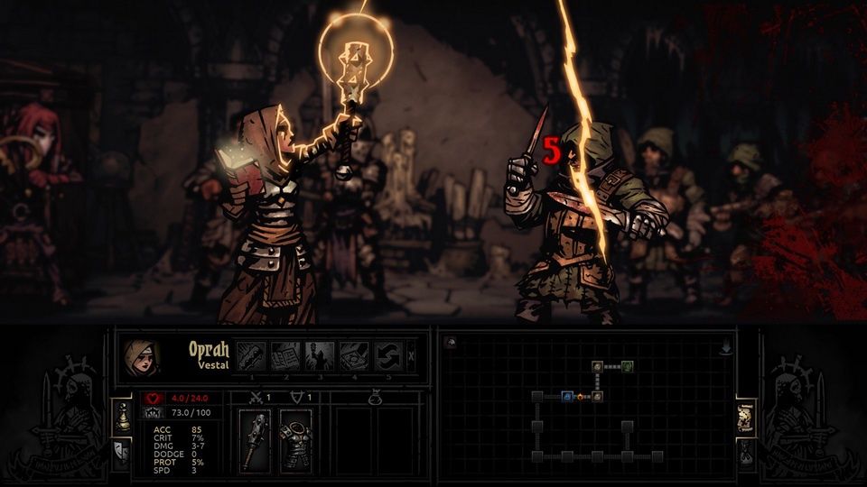 Darkest Dungeon - niezłe animacje