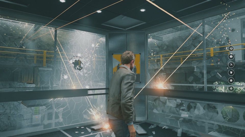Quantum Break - akcja w windzie