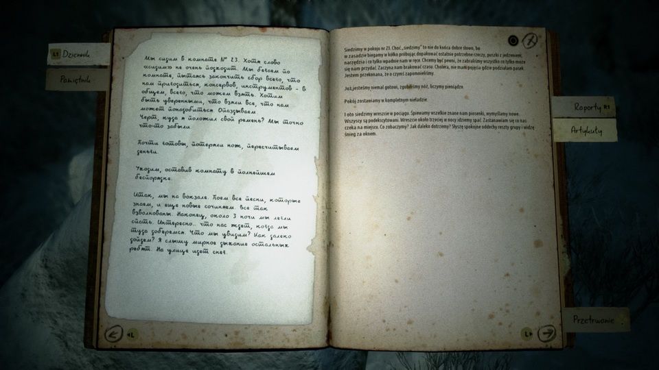 Kholat - mikroskopijny druk w wersji na Playstation 4