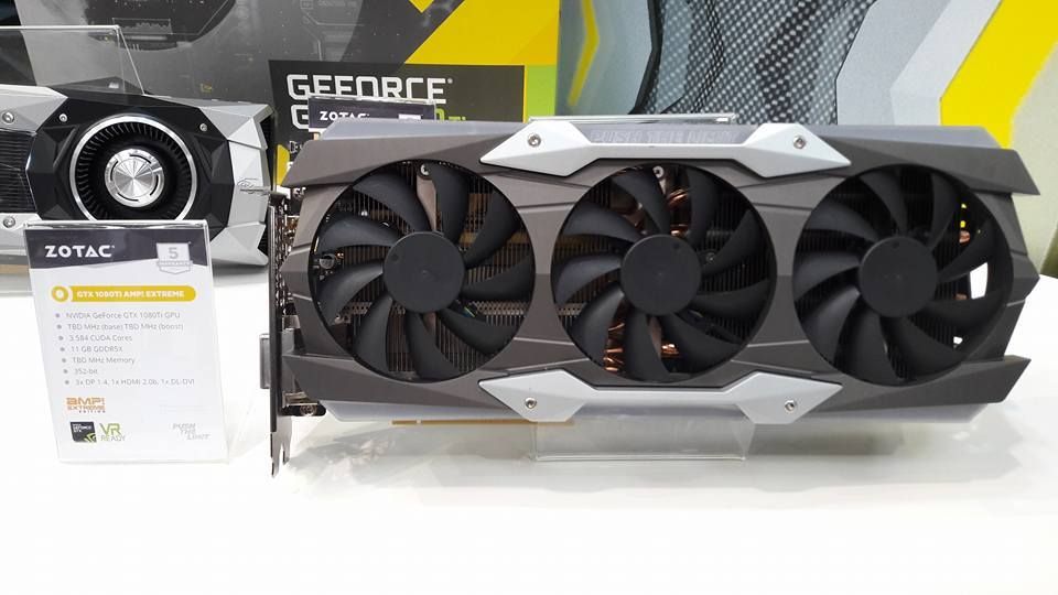 Zotac GeForce GTX 1080 Ti AMP! Extreme