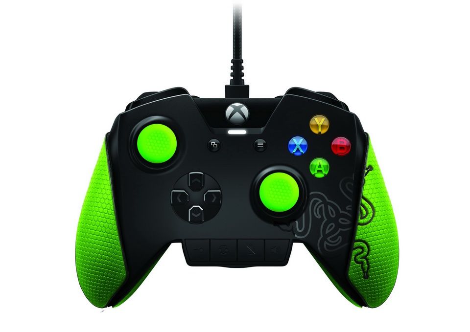 Razer Wildcat - pad po założeniu gumowanych nakładek