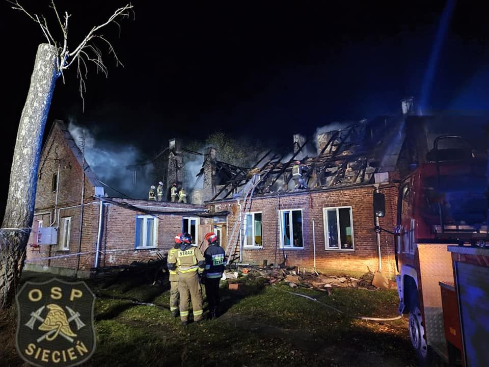 Tragiczny pożar w Strupczewie