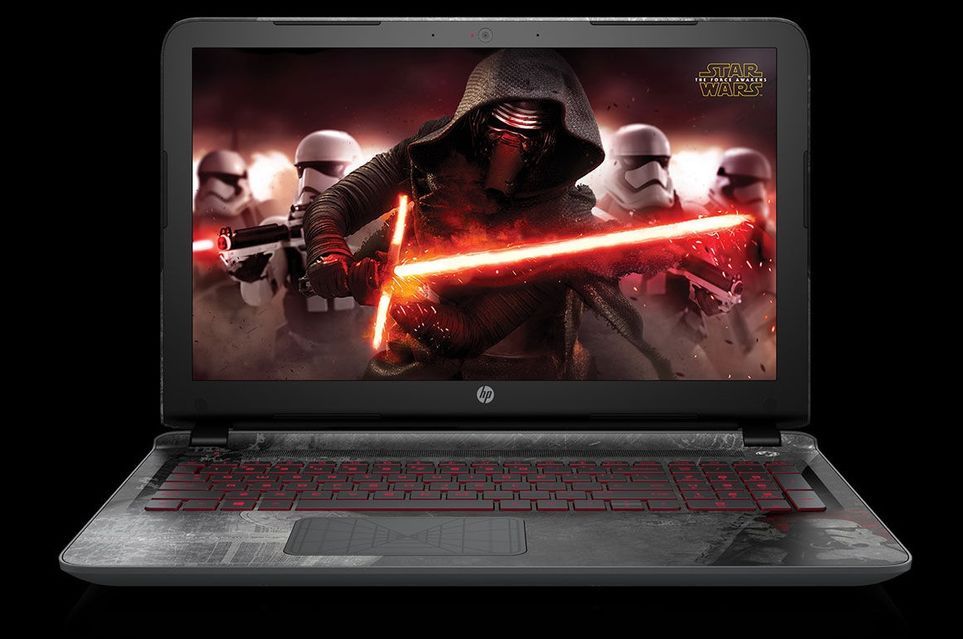 HP Pavilion Star Wars laptop