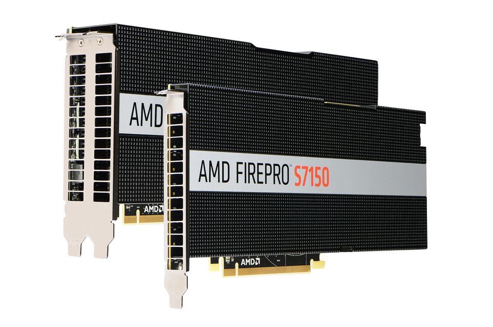 AMD FirePro S7150 i S7150 x2 karty graficzne