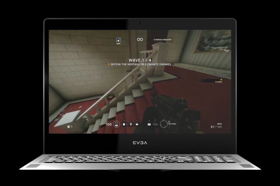 EVGA SC17 laptop