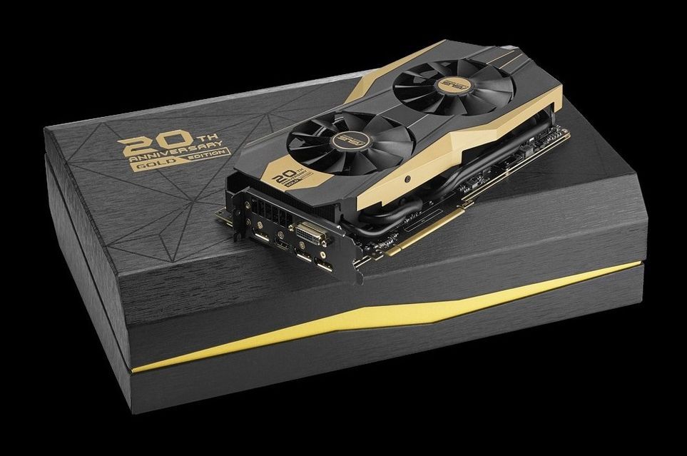 ASUS 20th Anniversary Gold Edition GTX 980 Ti karta graficzna