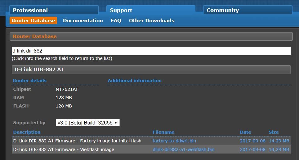 Alternatnatywny Firmware dla D-Link DIR-882