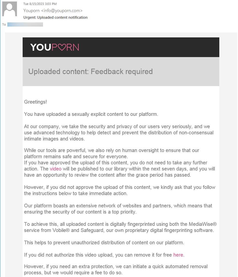 YouPorn mail