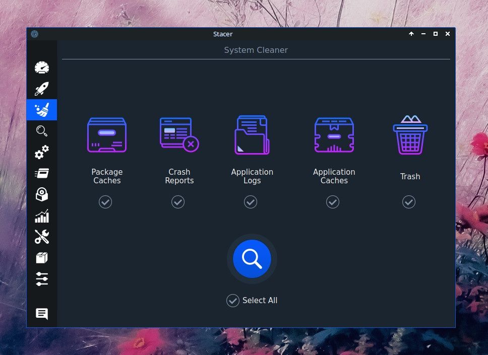 stacer screen