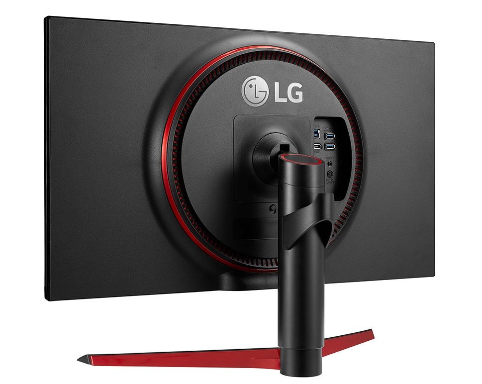LG 27GN750-B - od tyłu