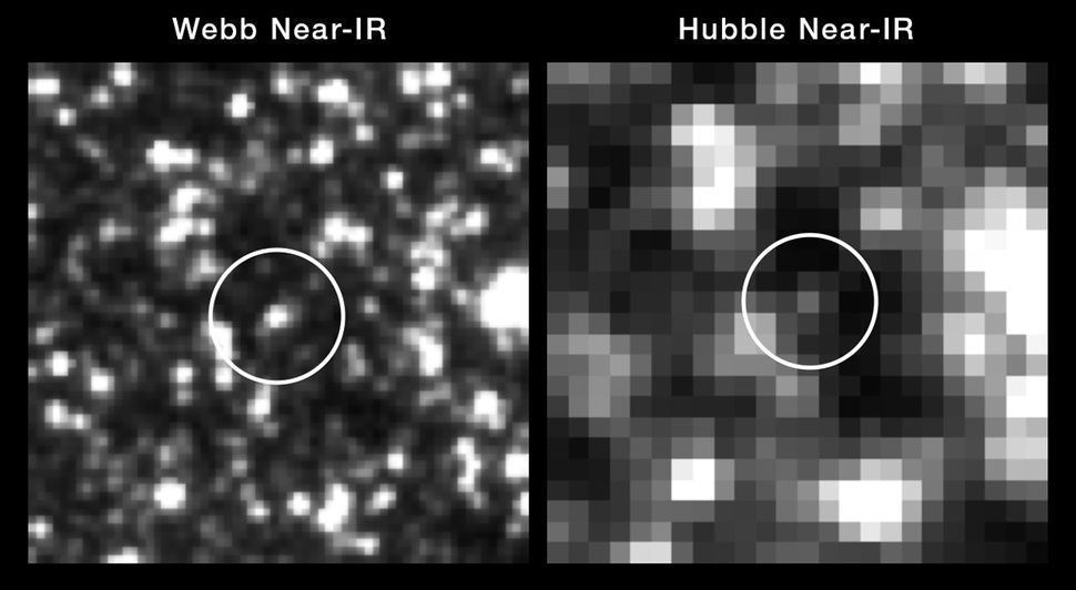 Webb Hubble cefeidy