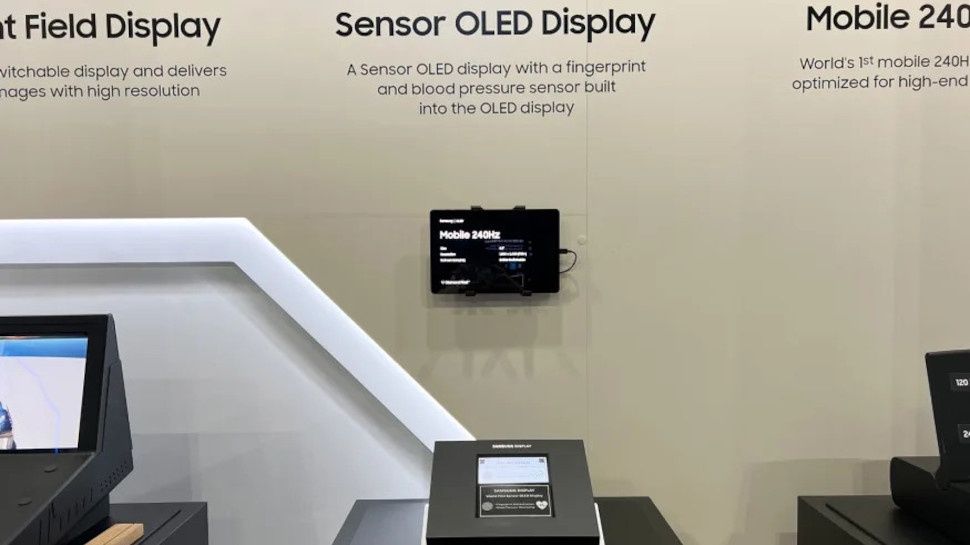 Sensor OLED premiera