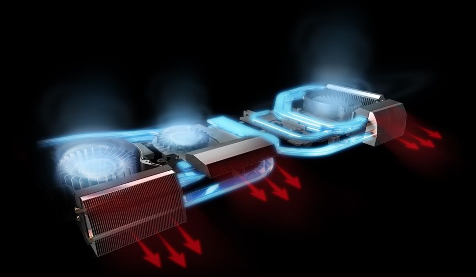 MSI GT83VR SLI - chłodzenie Cooler Boost Titan