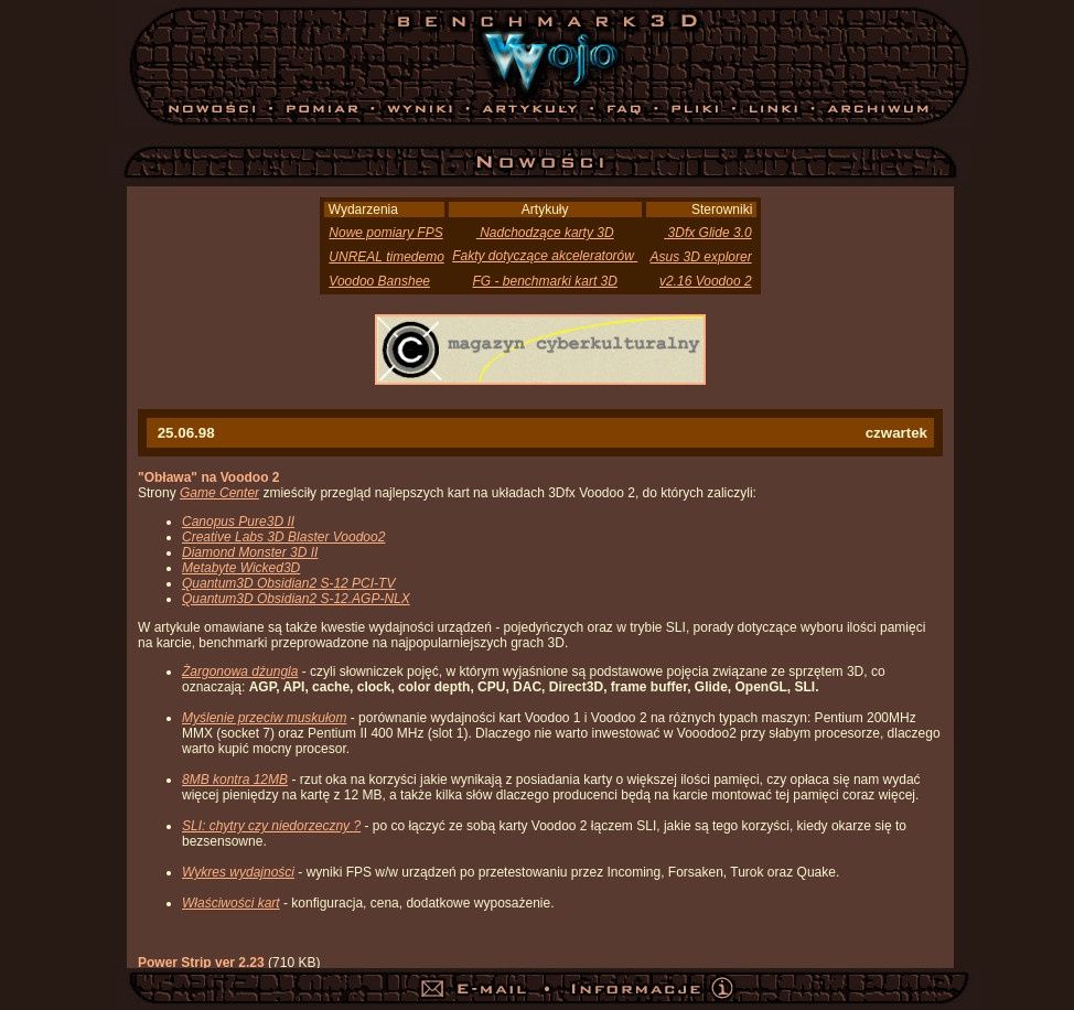 benchmark 1998