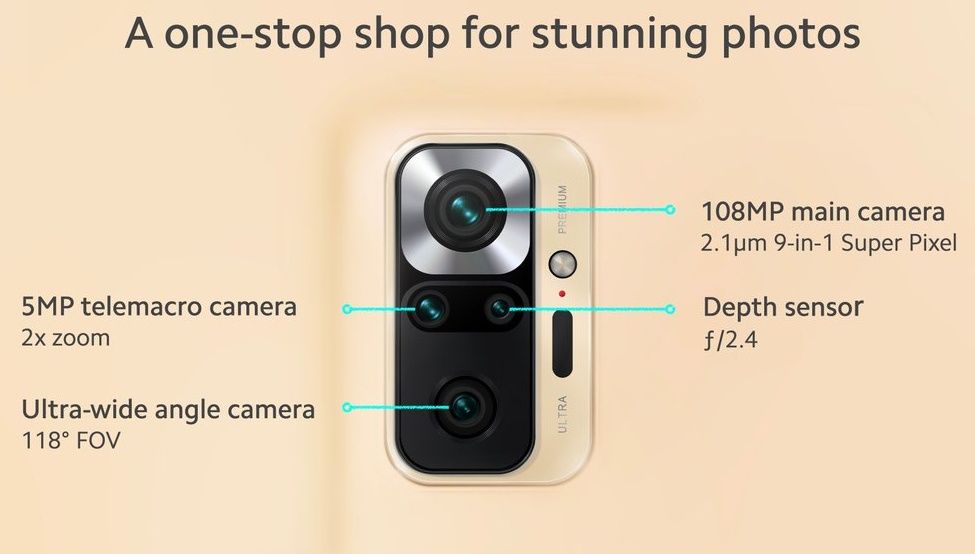 Redmi Note 10 Pro kamera