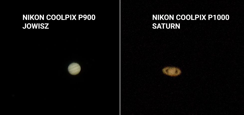 Nikon P900 Jowisz, Nikon P1000 Saturn