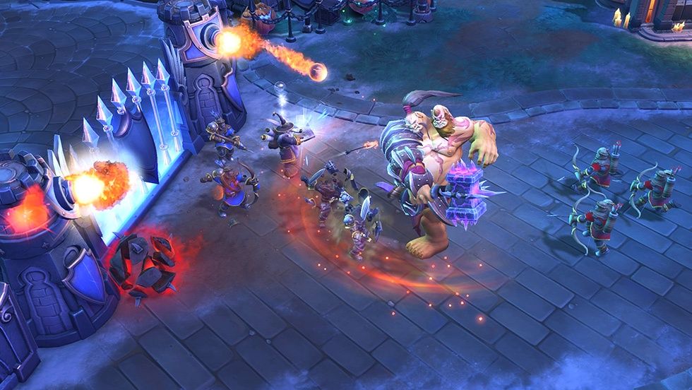 Heroes of the Storm - atak na bramę