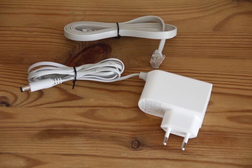 TP-Link Deco X50-PoE - zasilacz i kabel sieciowy