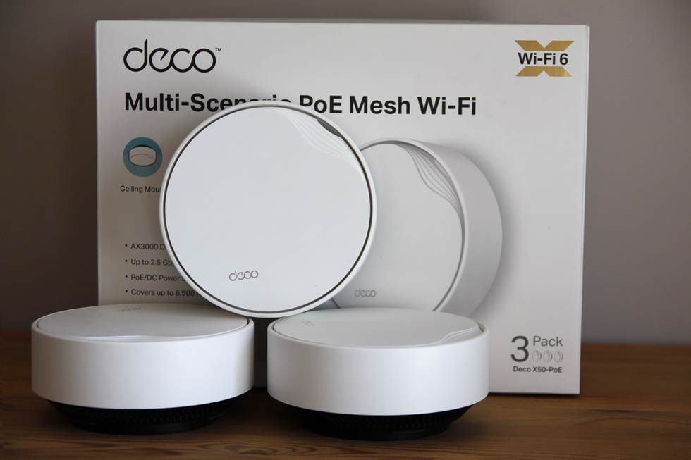 TP-Link Deco X50-PoE trójpak