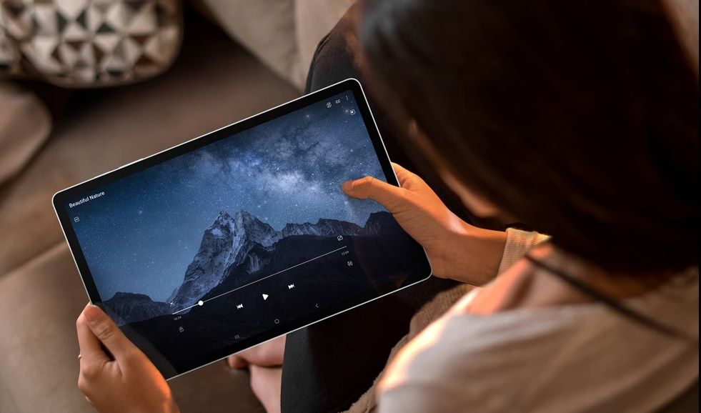 Tablet Samsung w akcji