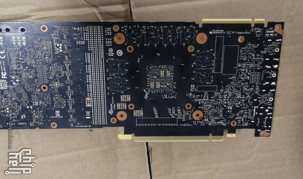 Nvidia GeForce RTX 2080 - płytka drukowana