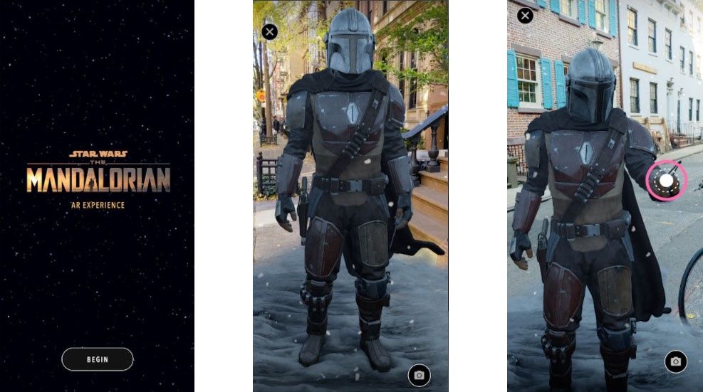 The Mandalorian AR Experience