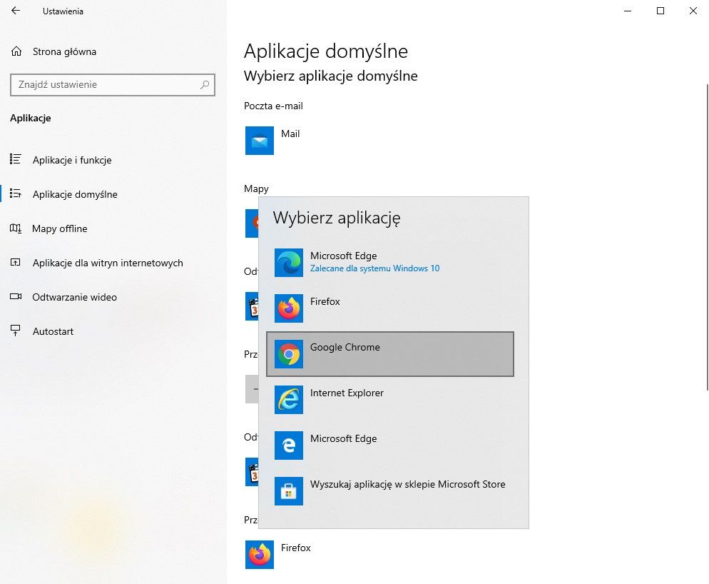 Chrome jako domyślna przeglądarka internetowa. Czy warto?