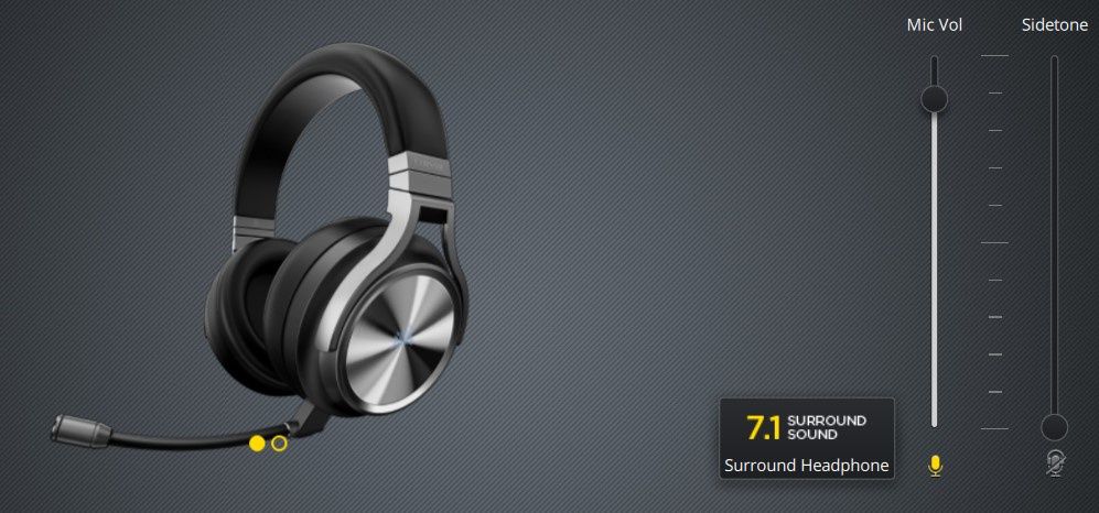 Corsair Virtuoso RGB Wireless SE - dźwięk 7.1