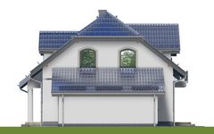 Projekt domu APS 146 (LUA1163) - elewacja prawa