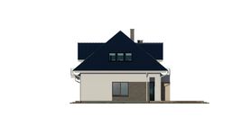 Projekt domu uA29v1 (WCB1045) - elewacja prawa