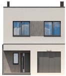 Projekt domu KA120 S (PKT1132) - elewacja frontowa