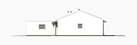 Projekt domu Simple 5-30 (WRD3288) - elewacja prawa