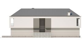 Projekt domu LK&1137 (LKP1164) - elewacja prawa