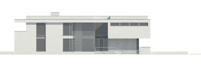 Projekt domu LK&1117 (LKP1229) - elewacja lewa